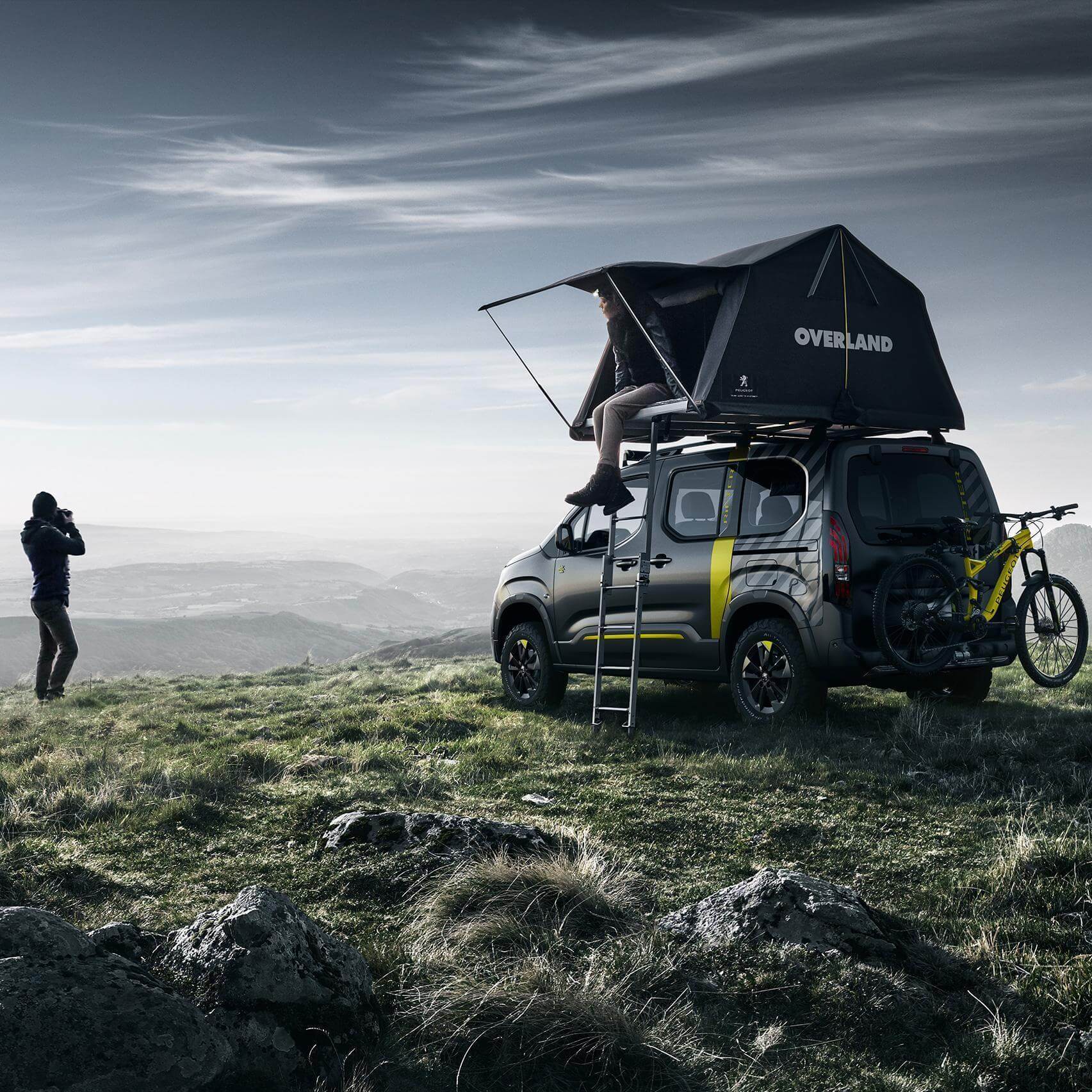 Roof Top Tents by Autohome Dachzelt - Overland Peugeot